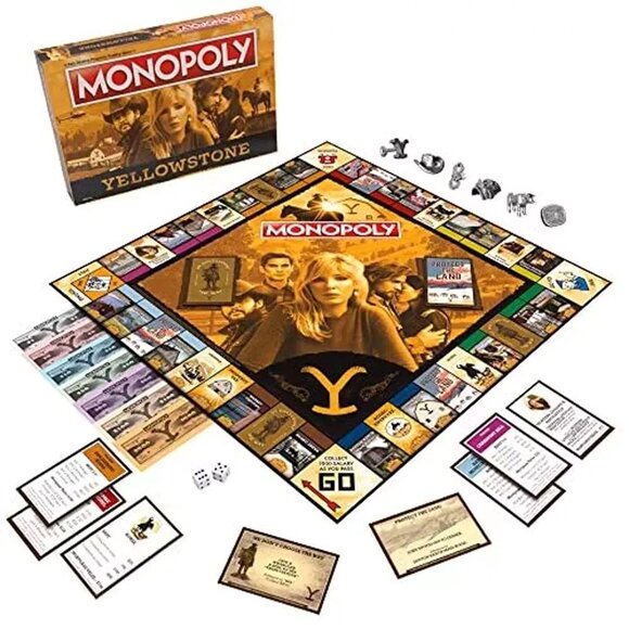 NEW Yellowstone Monopoly Board Game - Based on Emmy Award Winning Western Series - Picture 2 of 12